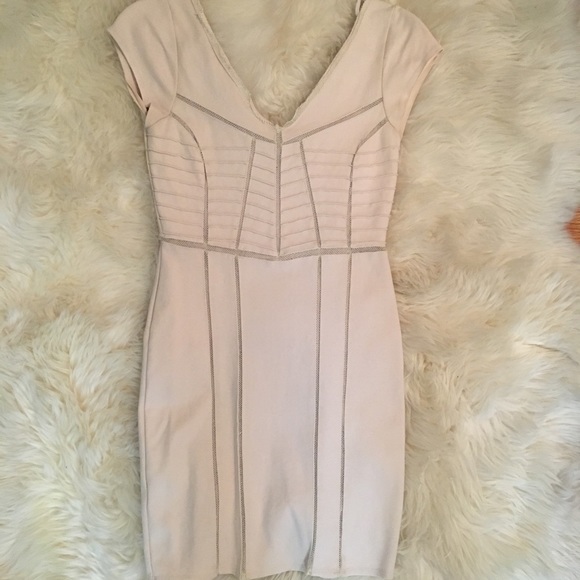 Free People Dresses & Skirts - Free People Tan Bodycon Dress
